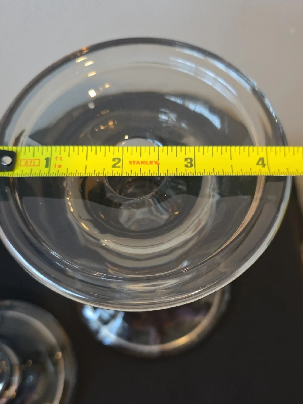 Mikasa Smokey Glass Candle Holders - Pair